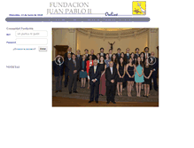 Tablet Screenshot of fundacionjuanpabloii.org